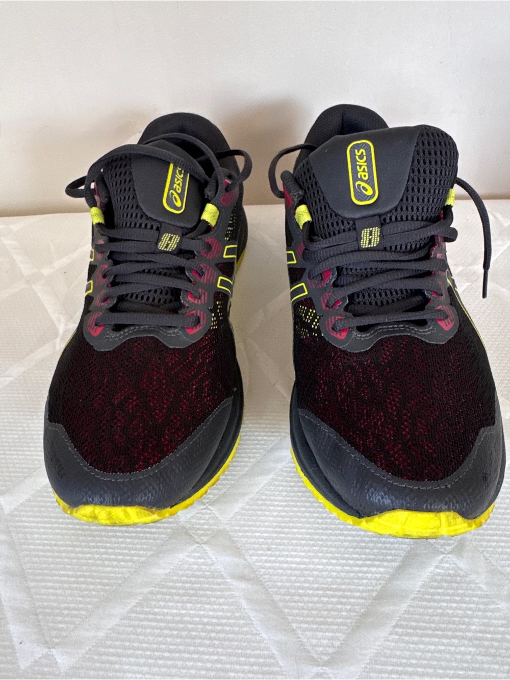 ASICS GT-1000 8 Men’s Running Shoes US 9.5 EU 43.5 FlyteFoam Duomax Black Red